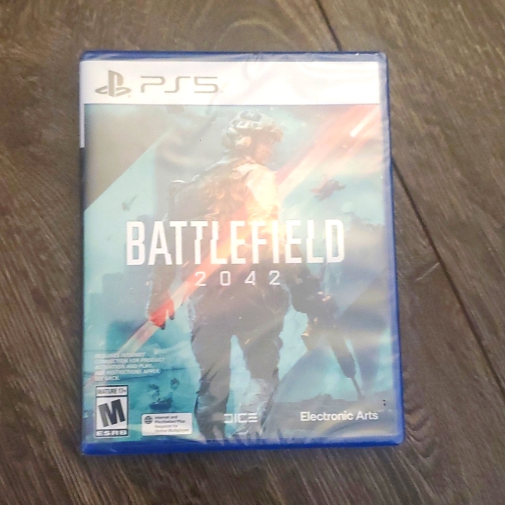 PS5 Battelfield 2042 Game Disc and Case - Video Game Brand New